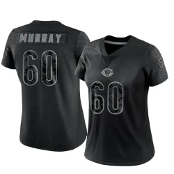 Women's Bill Murray Chicago Bears No.60 Limited Reflective Jersey - Black
