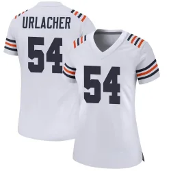 Women's Brian Urlacher Chicago Bears No.54 Game Alternate Classic Jersey - White