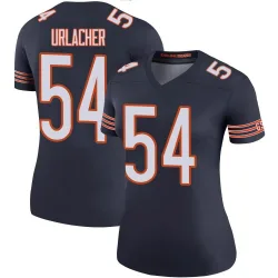 Women's Brian Urlacher Chicago Bears No.54 Legend Color Rush Jersey - Navy