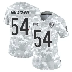 Women's Brian Urlacher Chicago Bears No.54 Limited 2024 Salute to Service Jersey - Arctic Camo