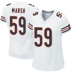 Women's Cassius Marsh Chicago Bears No.59 Game Jersey - White