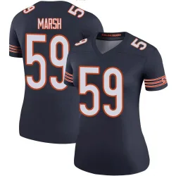 Women's Cassius Marsh Chicago Bears No.59 Legend Color Rush Jersey - Navy