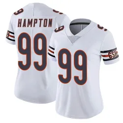 Women's Dan Hampton Chicago Bears No.99 Limited Vapor Untouchable Jersey - White