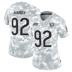 Women's Daniel Hardy Chicago Bears No.92 Limited 2024 Salute to Service Jersey - Arctic Camo