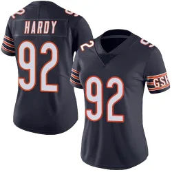 Women's Daniel Hardy Chicago Bears No.92 Limited Team Color Vapor Untouchable Jersey - Navy