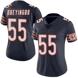 Women's Dayo Odeyingbo Chicago Bears No.55 Limited Team Color Vapor Untouchable Jersey - Navy