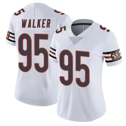 Women's DeMarcus Walker Chicago Bears No.95 Limited Vapor Untouchable Jersey - White