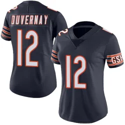 Women's Devin Duvernay Chicago Bears No.12 Limited Team Color Vapor Untouchable Jersey - Navy