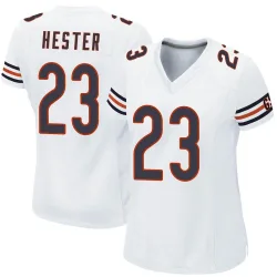 Women's Devin Hester Chicago Bears No.23 Game Jersey - White