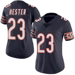 Women's Devin Hester Chicago Bears No.23 Limited Team Color Vapor Untouchable Jersey - Navy