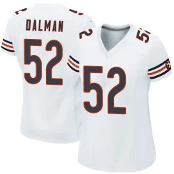 Women's Drew Dalman Chicago Bears No.52 Game Jersey - White