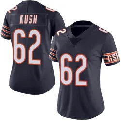 Women's Eric Kush Chicago Bears No.62 Limited Team Color Vapor Untouchable Jersey - Navy