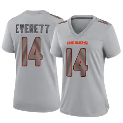 Women's Gerald Everett Chicago Bears No.14 Game Atmosphere Fashion Jersey - Gray