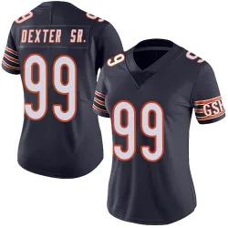Women's Gervon Dexter Sr. Chicago Bears No.99 Limited Team Color Vapor Untouchable Jersey - Navy
