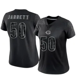 Women's Grady Jarrett Chicago Bears No.50 Limited Reflective Jersey - Black