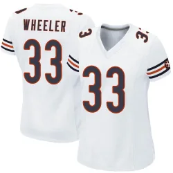 Women's Ian Wheeler Chicago Bears No.33 Game Jersey - White