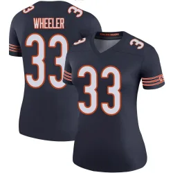 Women's Ian Wheeler Chicago Bears No.33 Legend Color Rush Jersey - Navy