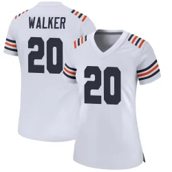 Women's Jahdae Walker Chicago Bears No.20 Game Alternate Classic Jersey - White