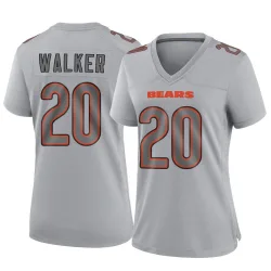 Women's Jahdae Walker Chicago Bears No.20 Game Atmosphere Fashion Jersey - Gray