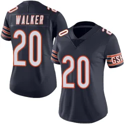 Women's Jahdae Walker Chicago Bears No.20 Limited Team Color Vapor Untouchable Jersey - Navy