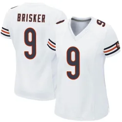 Women's Jaquan Brisker Chicago Bears No.9 Game Jersey - White