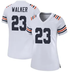 Women's Jeremiah Walker Chicago Bears No.23 Game Alternate Classic Jersey - White