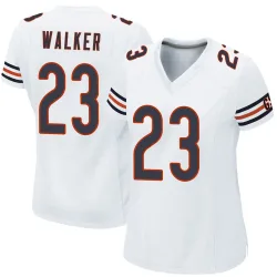 Women's Jeremiah Walker Chicago Bears No.23 Game Jersey - White