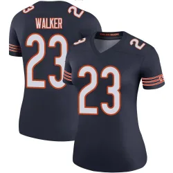 Women's Jeremiah Walker Chicago Bears No.23 Legend Color Rush Jersey - Navy