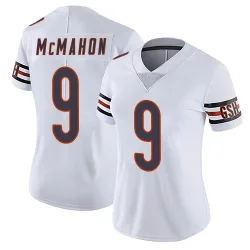 Women's Jim McMahon Chicago Bears No.9 Limited Vapor Untouchable Jersey - White