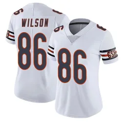 Women's Joel Wilson Chicago Bears No.86 Limited Vapor Untouchable Jersey - White
