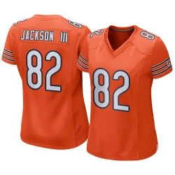 Women's John Jackson III Chicago Bears No.82 Game Alternate Jersey - Orange