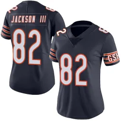 Women's John Jackson III Chicago Bears No.82 Limited Team Color Vapor Untouchable Jersey - Navy