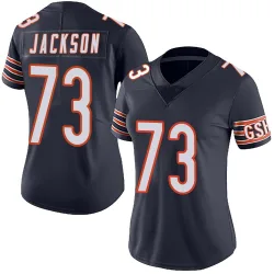 Women's Jonah Jackson Chicago Bears No.73 Limited Team Color Vapor Untouchable Jersey - Navy