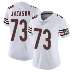 Women's Jonah Jackson Chicago Bears No.73 Limited Vapor Untouchable Jersey - White