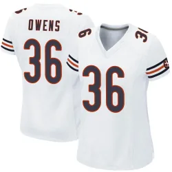 Women's Jonathan Owens Chicago Bears No.36 Game Jersey - White