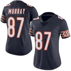 Women's Jordan Murray Chicago Bears No.87 Limited Team Color Vapor Untouchable Jersey - Navy