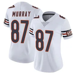 Women's Jordan Murray Chicago Bears No.87 Limited Vapor Untouchable Jersey - White