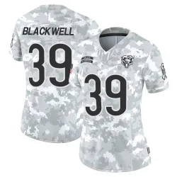 Women's Josh Blackwell Chicago Bears No.39 Limited 2024 Salute to Service Jersey - Arctic Camo