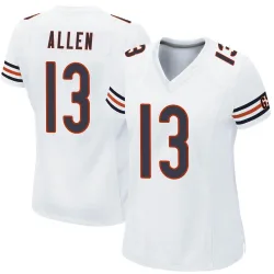 Women's Keenan Allen Chicago Bears No.13 Game Jersey - White