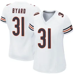 Women's Kevin Byard III Chicago Bears No.31 Game Jersey - White