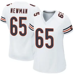 Women's Luke Newman Chicago Bears No.65 Game Jersey - White