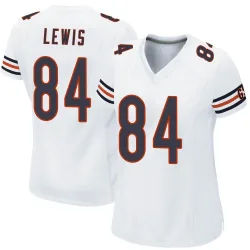 Women's Marcedes Lewis Chicago Bears No.84 Game Jersey - White