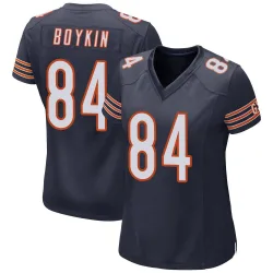 Women's Miles Boykin Chicago Bears No.84 Game Team Color Jersey - Navy