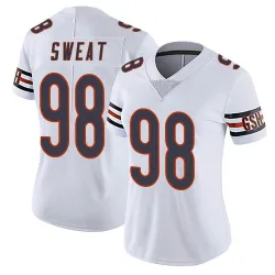 Women's Montez Sweat Chicago Bears No.98 Limited Vapor Untouchable Jersey - White