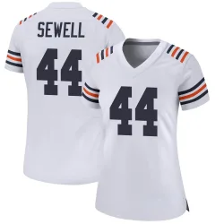 Women's Noah Sewell Chicago Bears No.44 Game Alternate Classic Jersey - White
