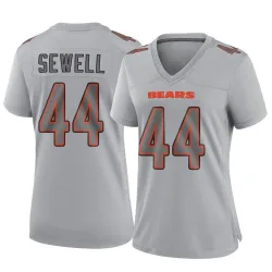 Women's Noah Sewell Chicago Bears No.44 Game Atmosphere Fashion Jersey - Gray
