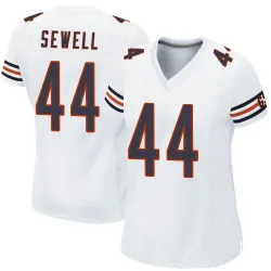 Women's Noah Sewell Chicago Bears No.44 Game Jersey - White