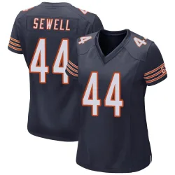 Women's Noah Sewell Chicago Bears No.44 Game Team Color Jersey - Navy