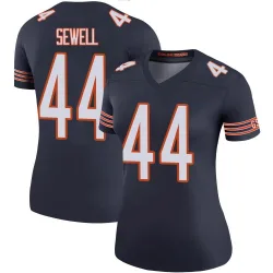 Women's Noah Sewell Chicago Bears No.44 Legend Color Rush Jersey - Navy