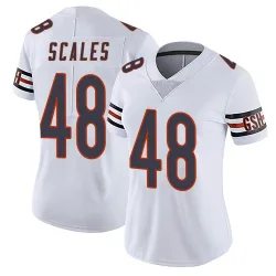 Women's Patrick Scales Chicago Bears No.48 Limited Vapor Untouchable Jersey - White